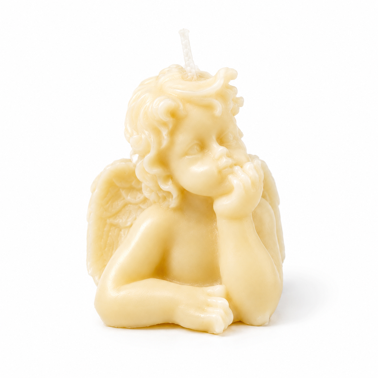 Angel Dream Candle – Handcrafted Soy Wax Cherub Candle