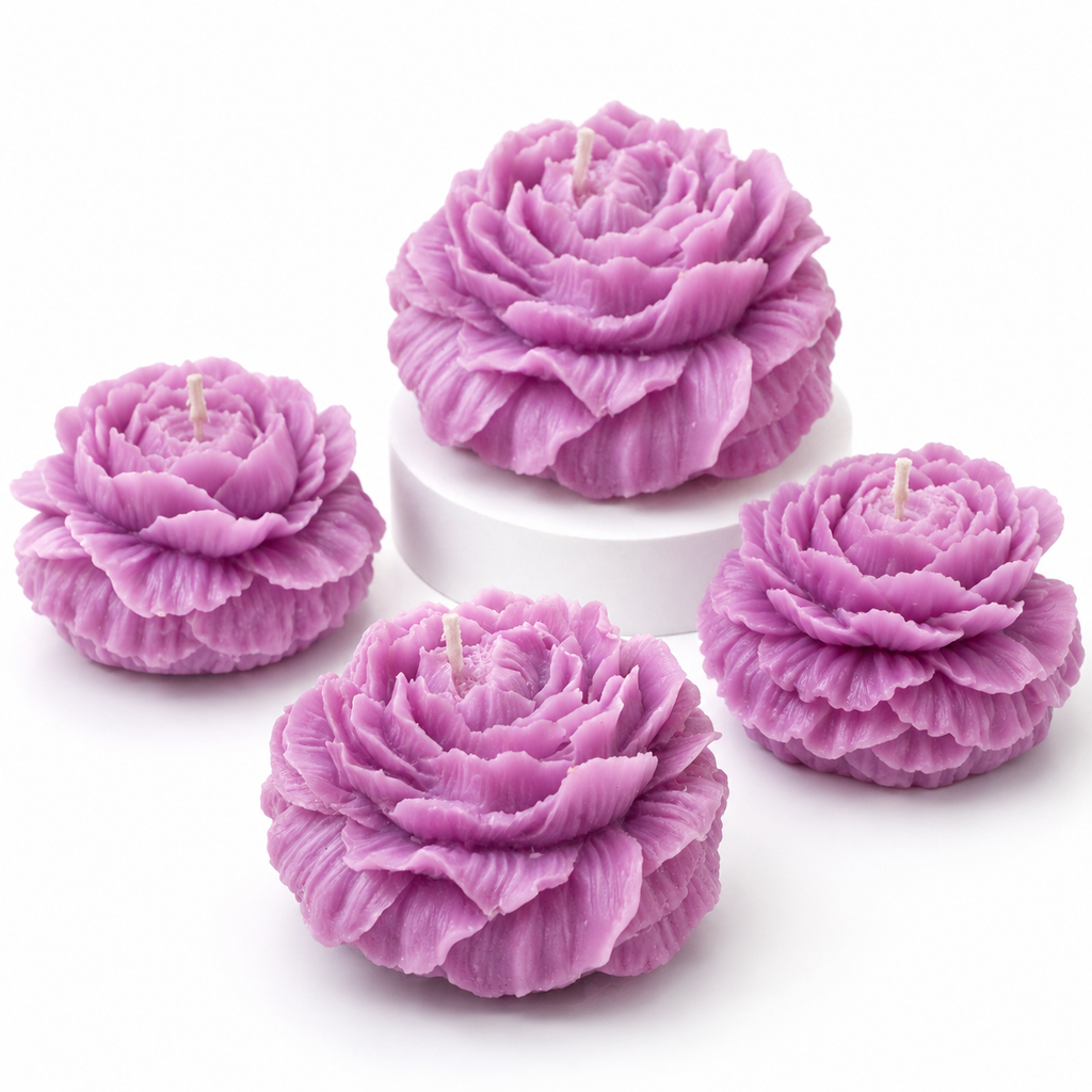 Peony Bloom Candle