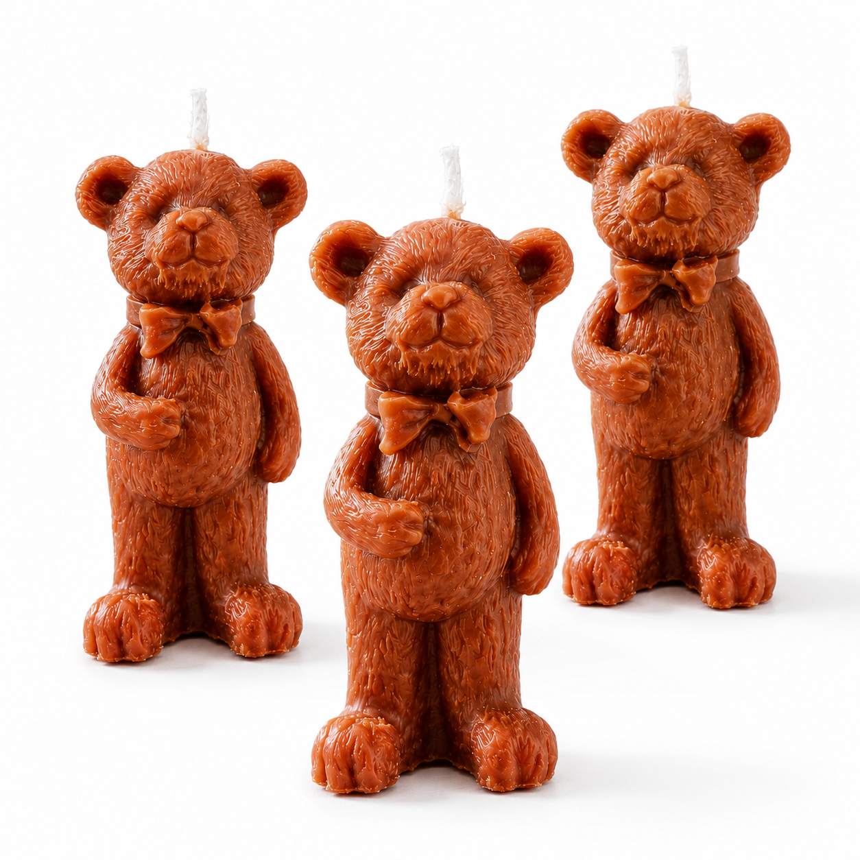 Handmade Teddy Bear Candle – Decorative Gift Candle