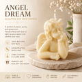 Angel Dream Candle – Handcrafted Soy Wax Cherub Candle